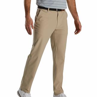 Men's Footjoy Golf Knit Pants Khaki NZ-22237